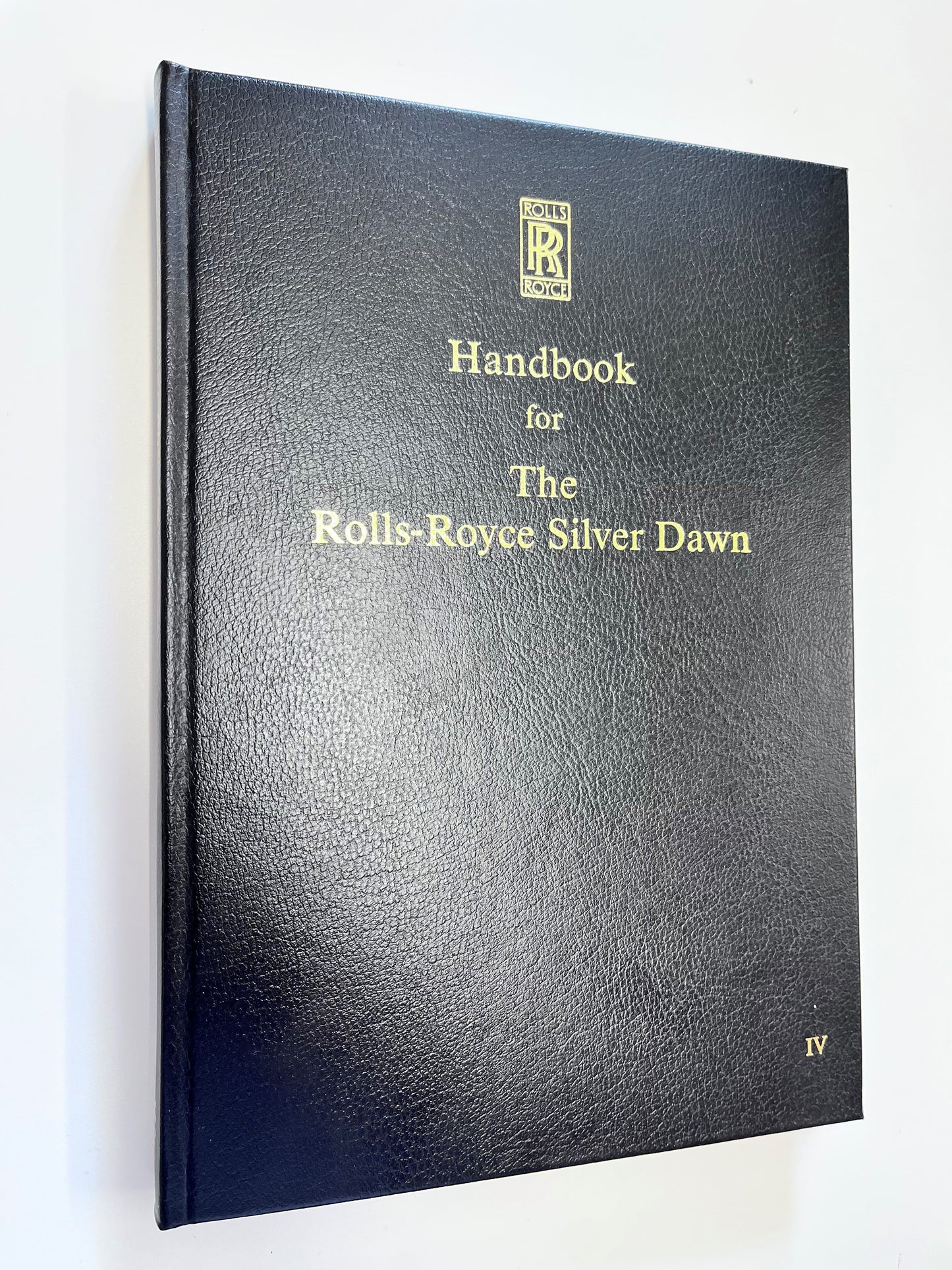 Handbook for the RR Silver Dawn IV