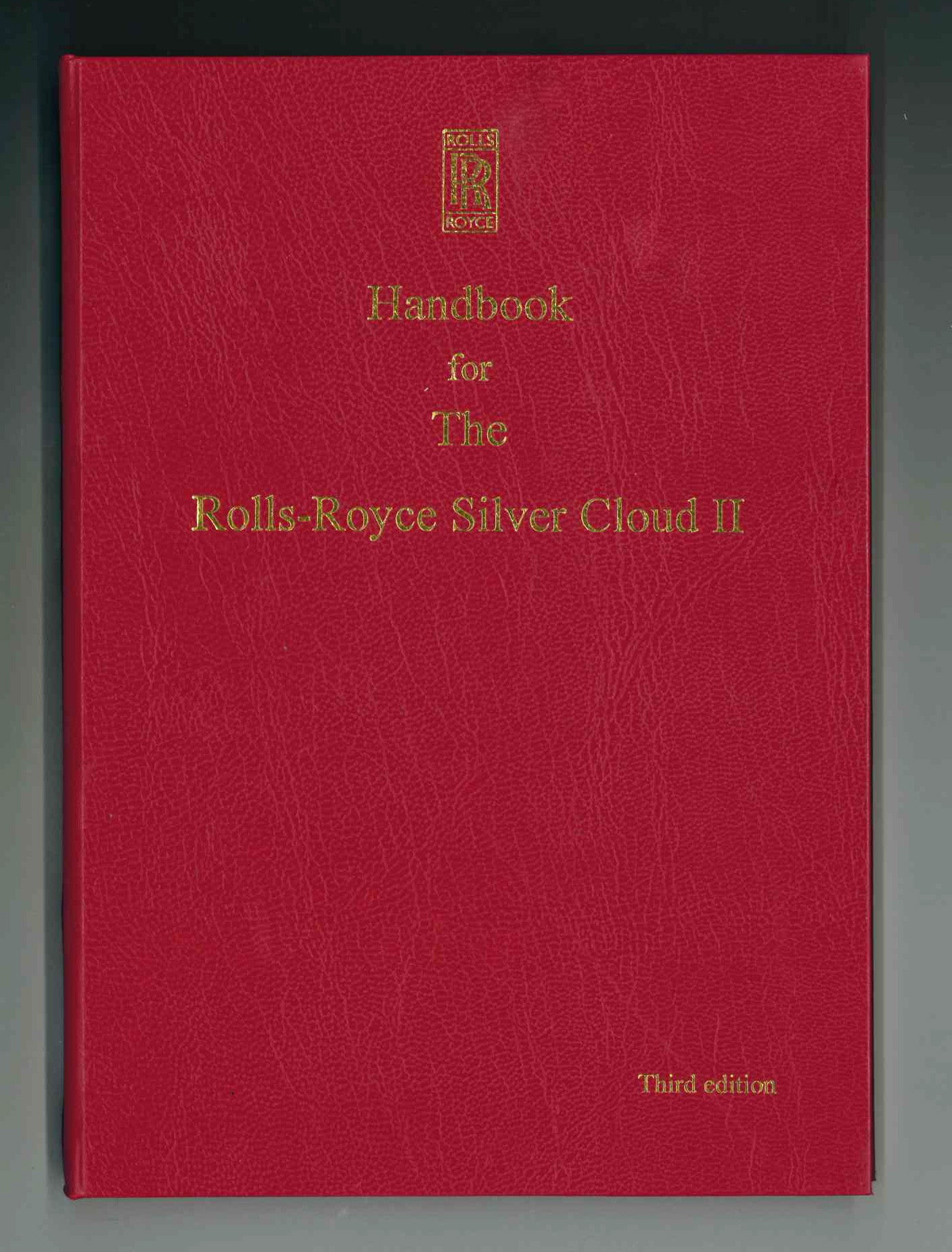 Handbook Rolls-Royce Silver Cloud II (3rd edition)