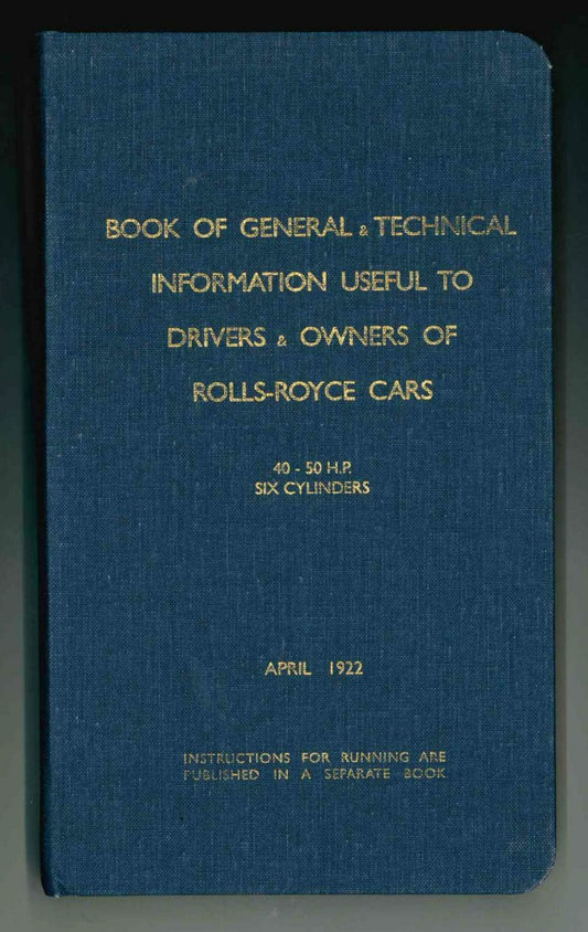 Book of General & Tech Info 40-50 HP (Apr 22)
